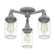Quoizel - Squire Semi Flush Mount - Lights Canada