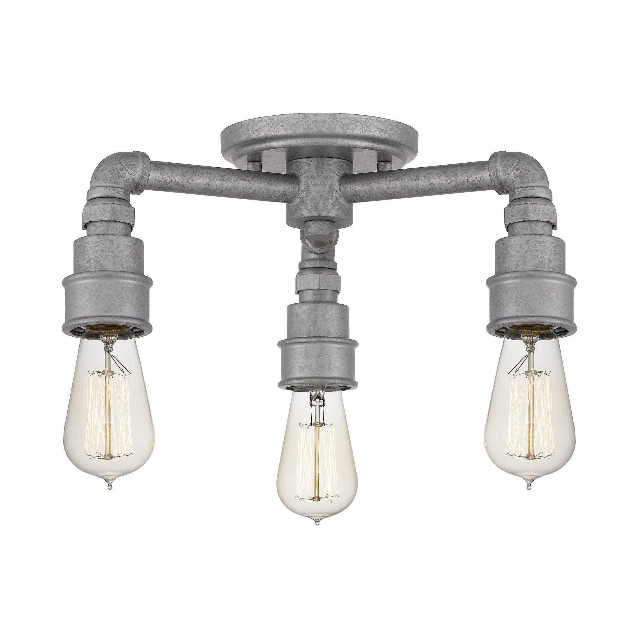 Quoizel - Squire Semi Flush Mount - Lights Canada