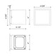 Kuzco - Stato LED Down Exterior Wall - Lights Canada