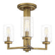 Quoizel - Sunburst Semi Flush Mount - Lights Canada