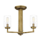 Quoizel - Sunburst Semi Flush Mount - Lights Canada