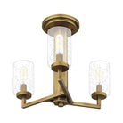 Quoizel - Sunburst Semi Flush Mount - Lights Canada