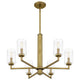 Quoizel - Sunburst Chandelier - Lights Canada