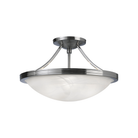 Canarm - Alabaster Semi Flush Mount - Lights Canada