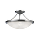 Canarm - Alabaster Semi Flush Mount - Lights Canada