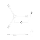 WAC Lighting - Basics & Gemini 24VDC Flex Y Connector - Lights Canada