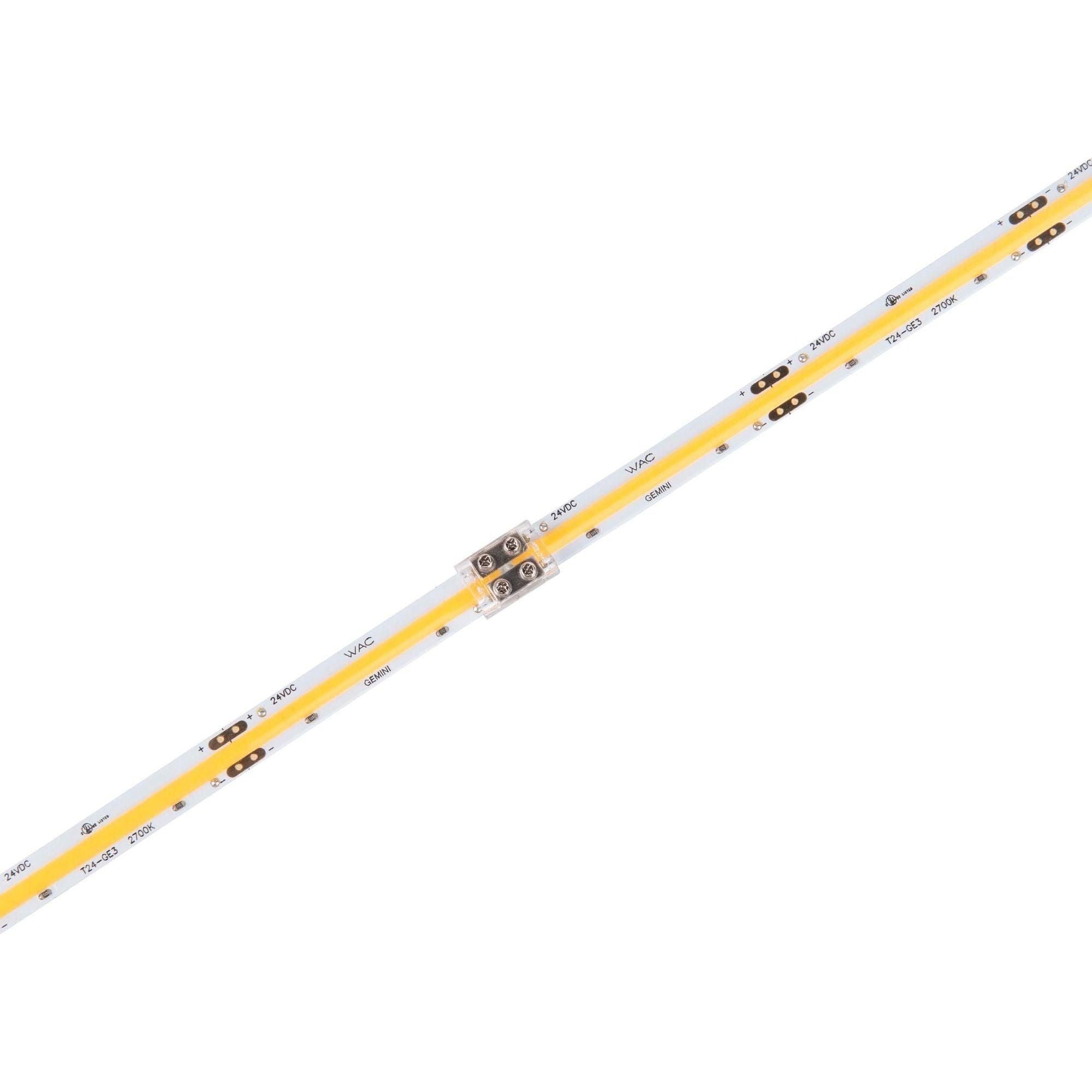 WAC Lighting - Gemini 24VDC LED COB Tape Light 3W/foot 24ft Reel - Lights Canada