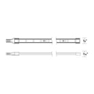 WAC Lighting - LED 24VDC Indoor/Outdoor Wet Location Strip Light 2.4W/foot 10ft Length - Lights Canada