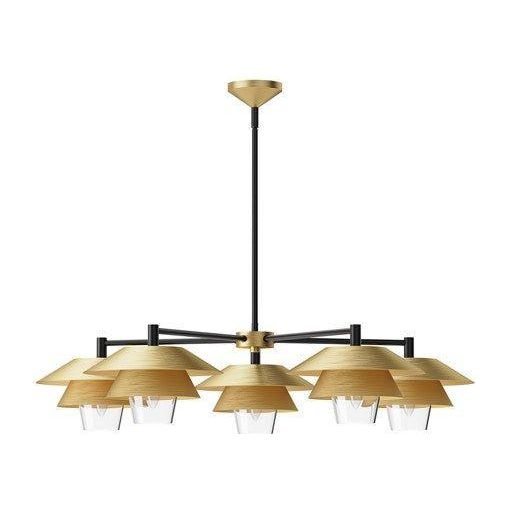 Alora Mood - Tetsu 5-Light 38" Chandelier - Lights Canada