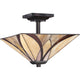 Quoizel - Asheville Semi Flush Mount - Lights Canada