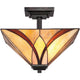 Quoizel - Asheville Semi Flush Mount - Lights Canada