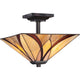Quoizel - Asheville Semi Flush Mount - Lights Canada