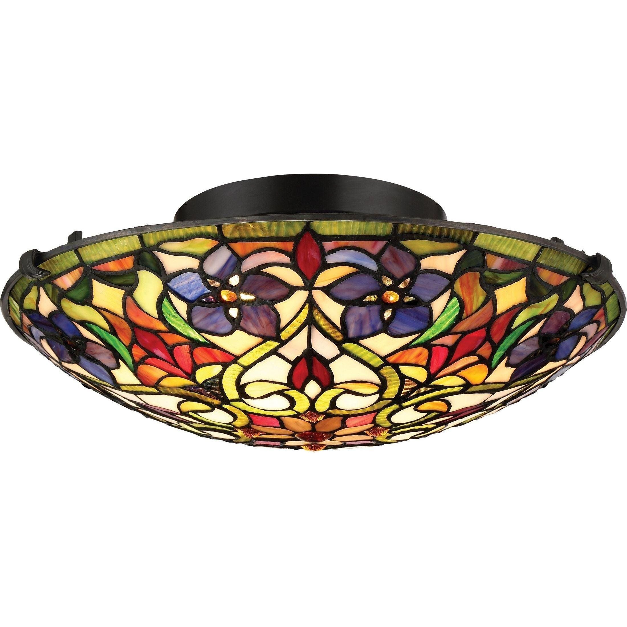 Quoizel - Violets Flush Mount - Lights Canada