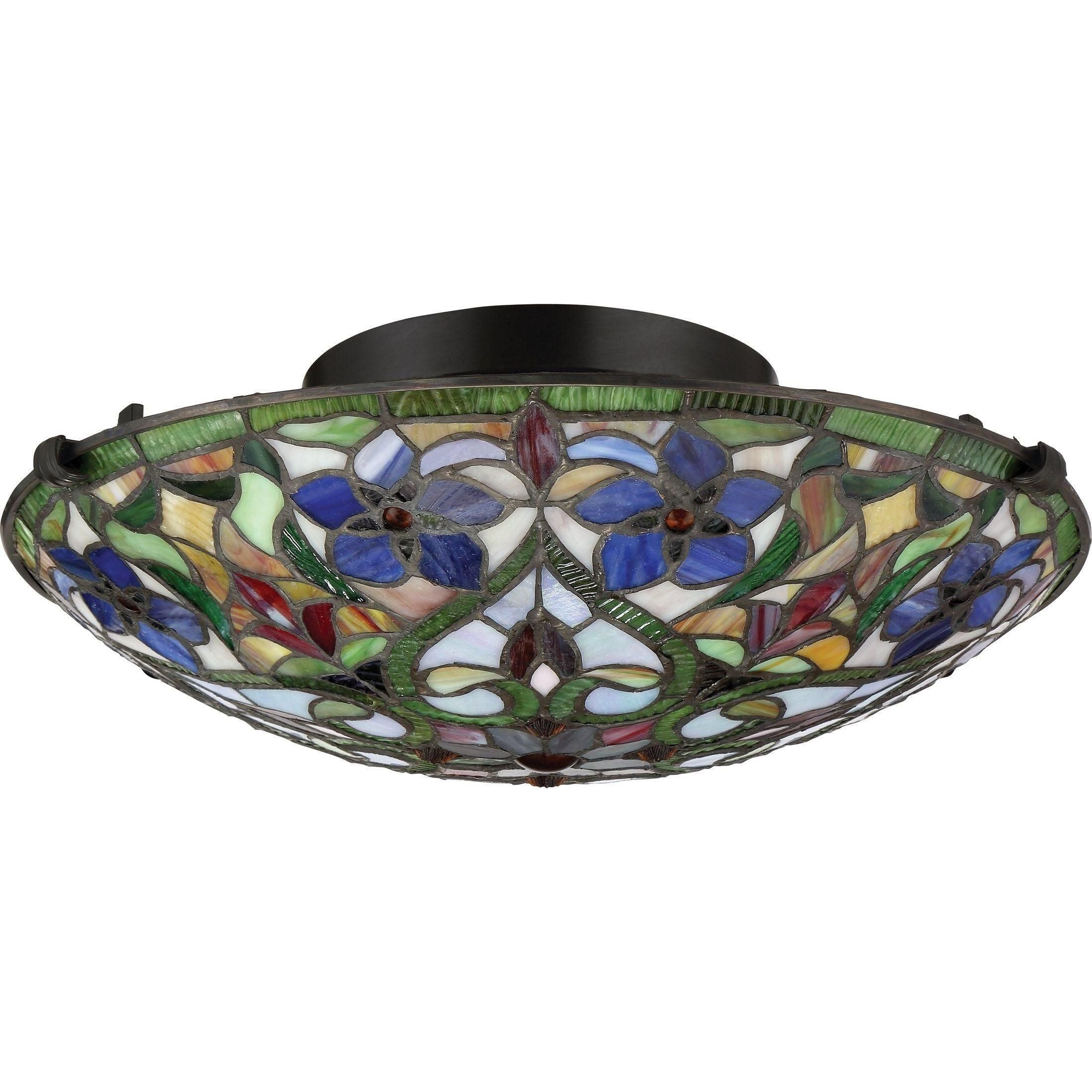 Quoizel - Violets Flush Mount - Lights Canada