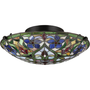 Quoizel - Violets Flush Mount - Lights Canada