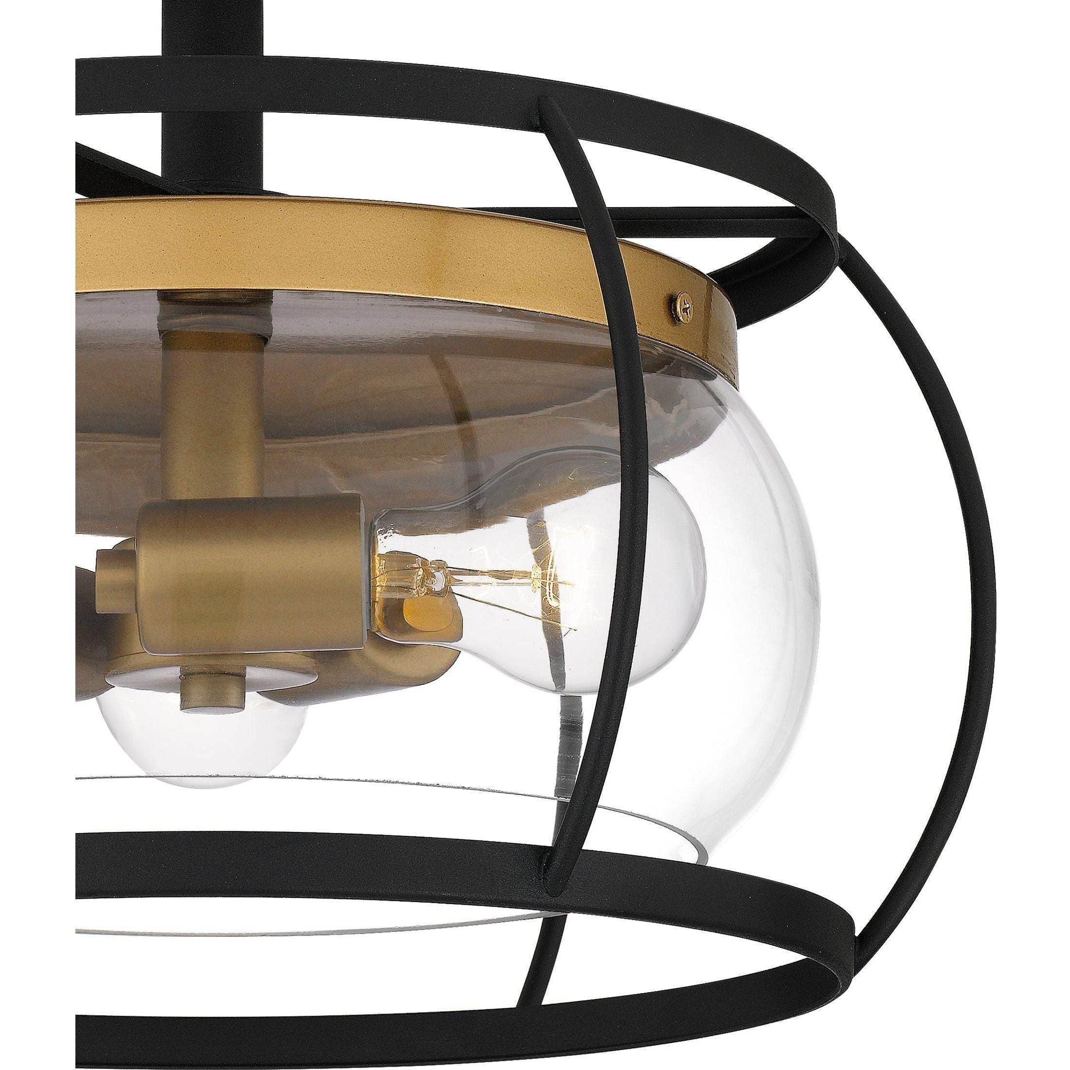 Quoizel - Thyme Semi Flush Mount - Lights Canada
