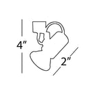 WAC Lighting - TK-178 Line Voltage Track Head for J Track - Lights Canada