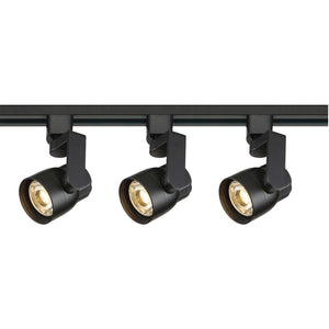 Satco - 12W 3000K LED 4' Track Kit Round with Angle Arm - Lights Canada