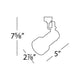 WAC Lighting - TK-725 Line Voltage Track Head for H Track - Lights Canada