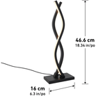 Artika - Artika Wave Table Lamp - Lights Canada