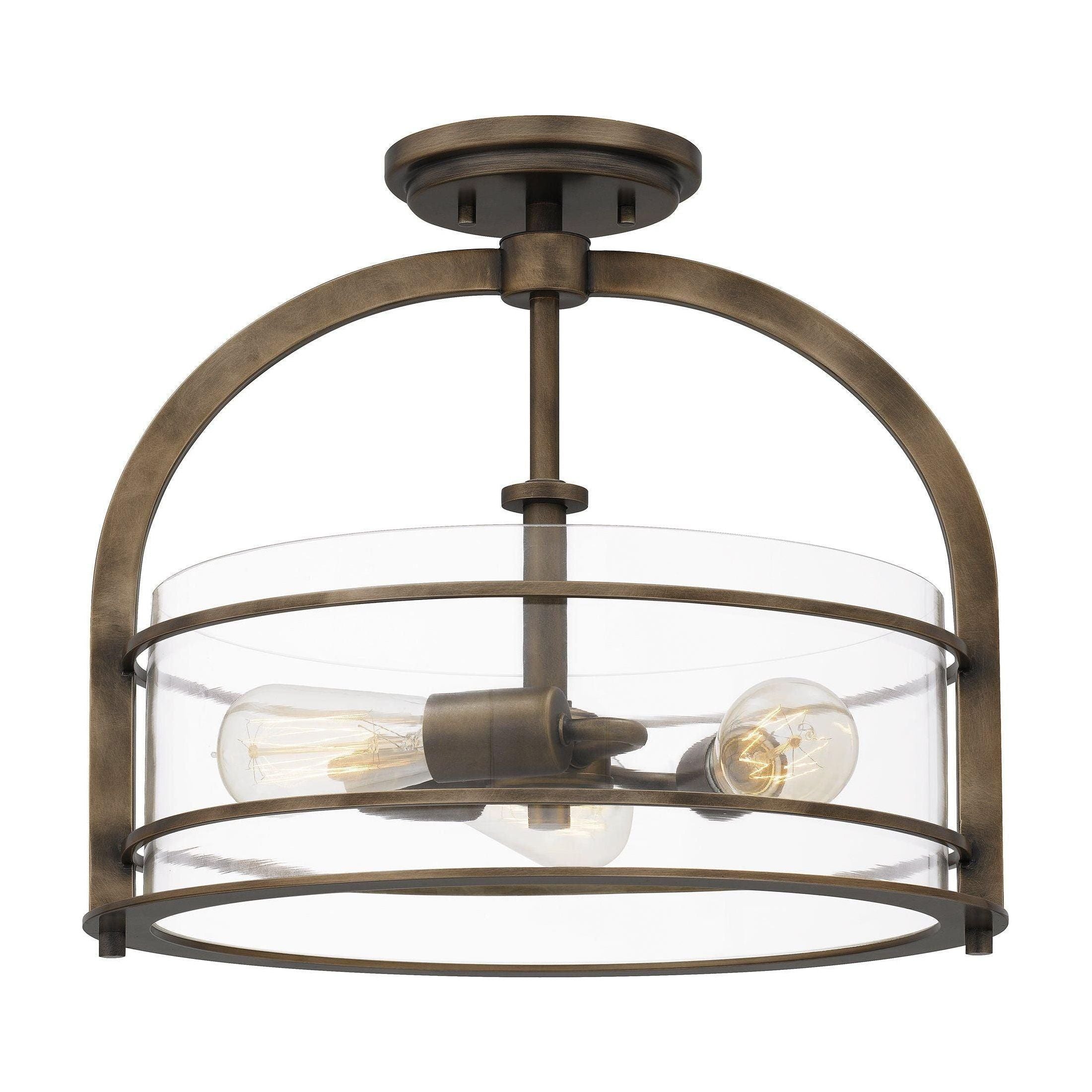 Quoizel - Toscana Semi Flush Mount - Lights Canada