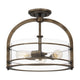 Quoizel - Toscana Semi Flush Mount - Lights Canada