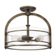 Quoizel - Toscana Semi Flush Mount - Lights Canada