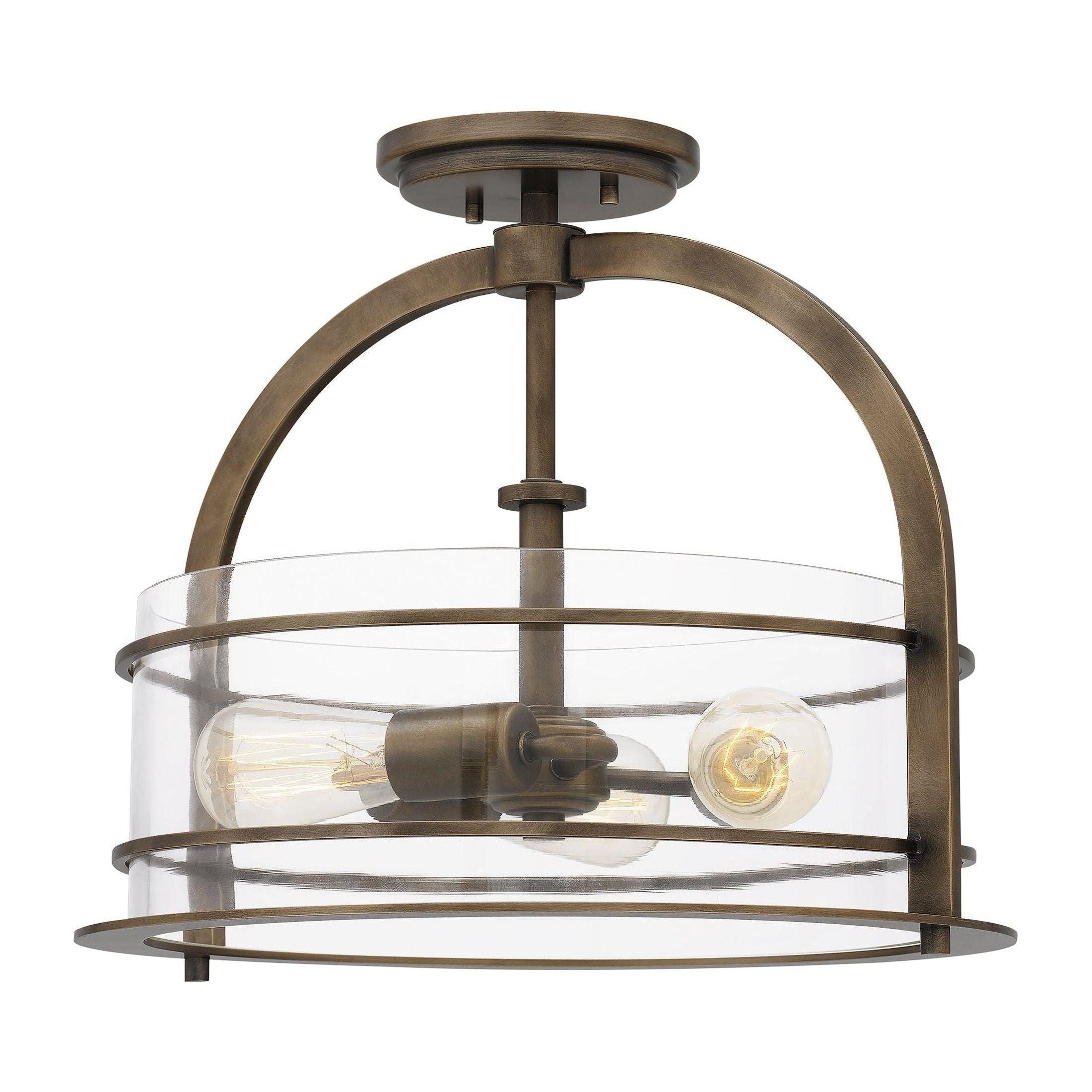 Quoizel - Toscana Semi Flush Mount - Lights Canada