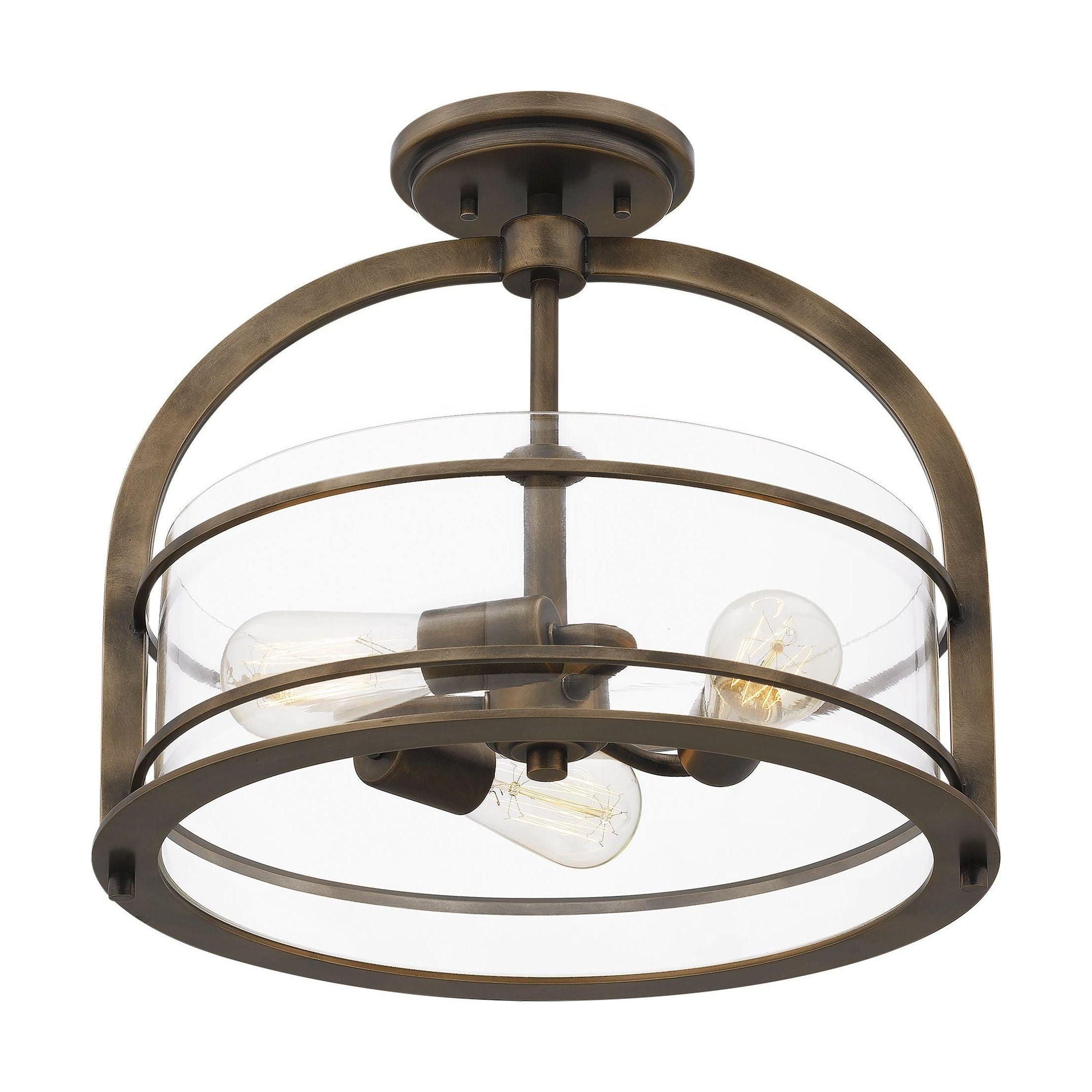 Quoizel - Toscana Semi Flush Mount - Lights Canada