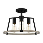 Quoizel - Tippet Semi Flush Mount - Lights Canada