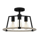 Quoizel - Tippet Semi Flush Mount - Lights Canada