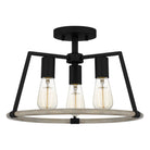 Quoizel - Tippet Semi Flush Mount - Lights Canada