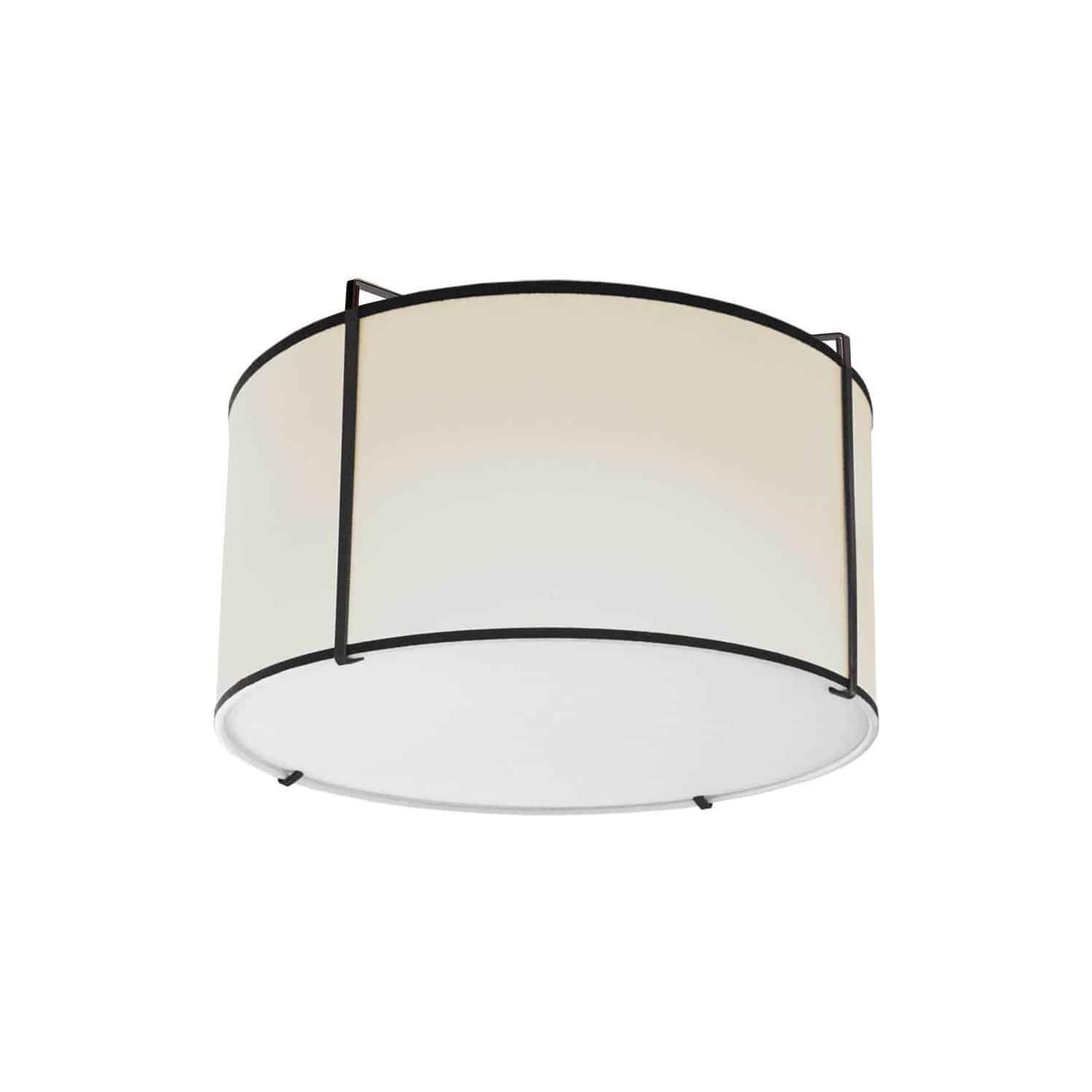 Dainolite - Trapezoid 2 Light 12 Inch Flush Mount - Lights Canada