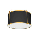 Dainolite - Trapezoid 2 Light 12 Inch Flush Mount - Lights Canada
