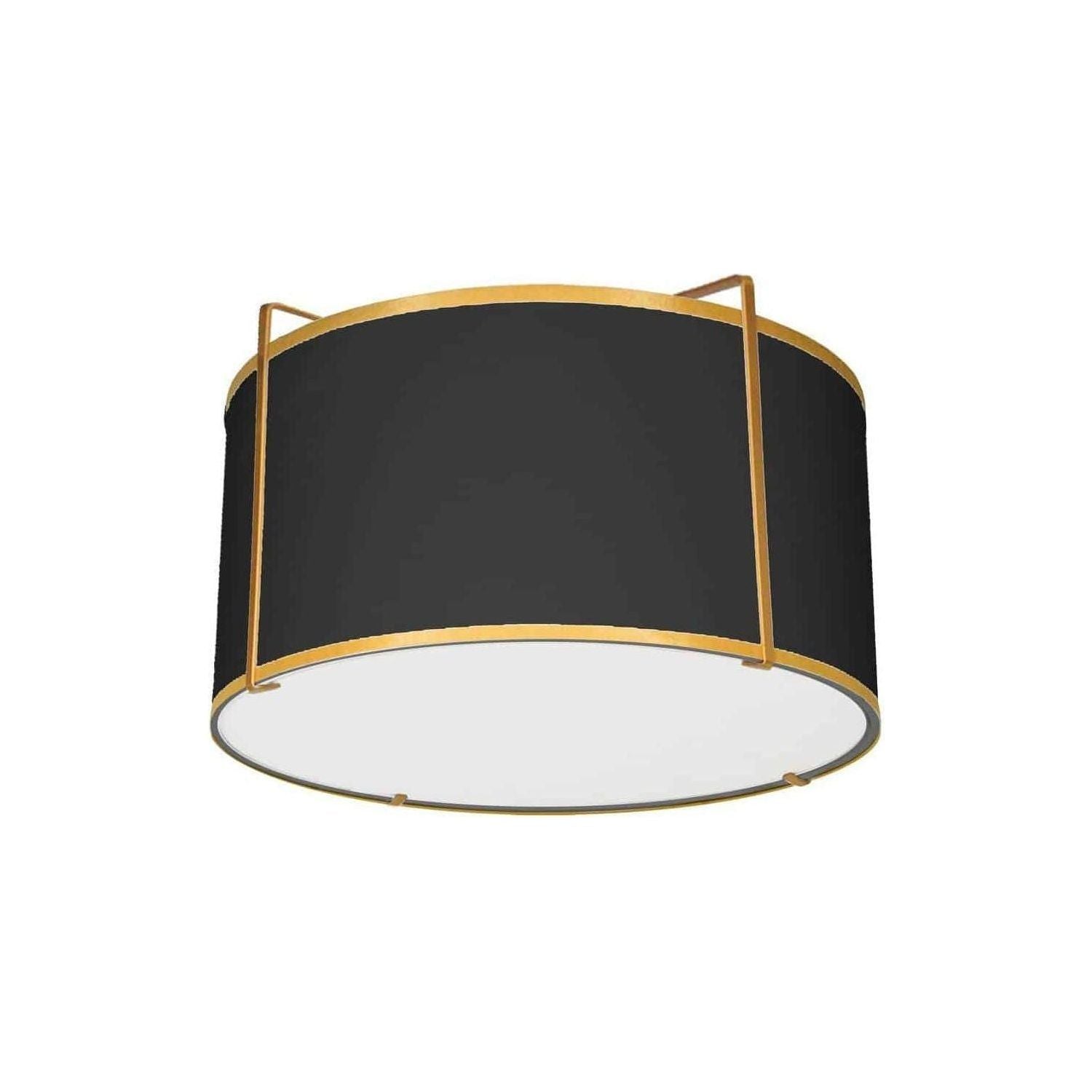 Dainolite - Trapezoid 2 Light 12 Inch Flush Mount - Lights Canada