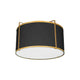 Dainolite - Trapezoid 2 Light 12 Inch Flush Mount - Lights Canada