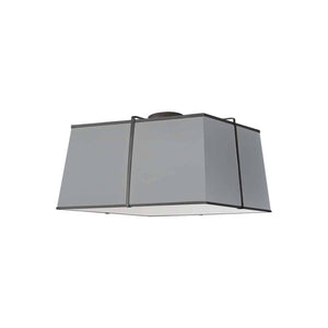 Dainolite - Trapezoid 3 Light 16 Inch Flush Mount - Lights Canada