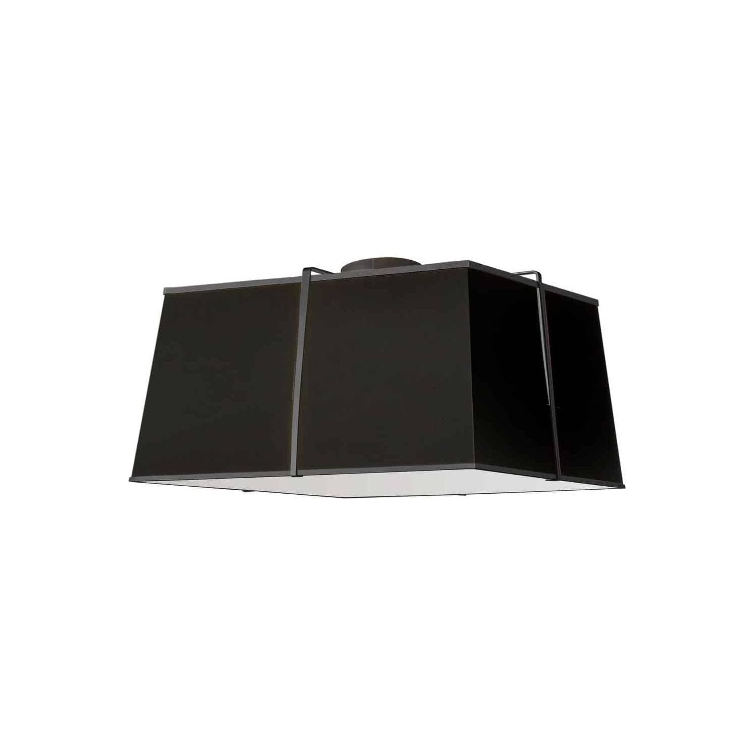 Dainolite - Trapezoid 3 Light 16 Inch Flush Mount - Lights Canada