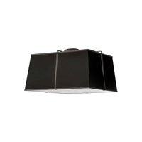 Trapezoid 3 Light 16 Inch Flush Mount