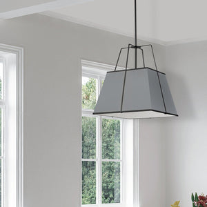 Dainolite - Trapezoid 1 Light 18 Inch Pendant - Lights Canada