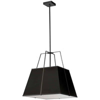 Trapezoid 1 Light 18 Inch Pendant