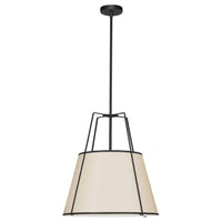 Trapezoid 1 Light 18 Inch Pendant