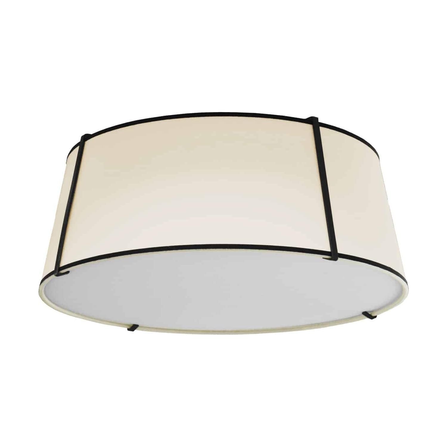 Dainolite - Trapezoid 4 Light 22 Inch Flush Mount - Lights Canada