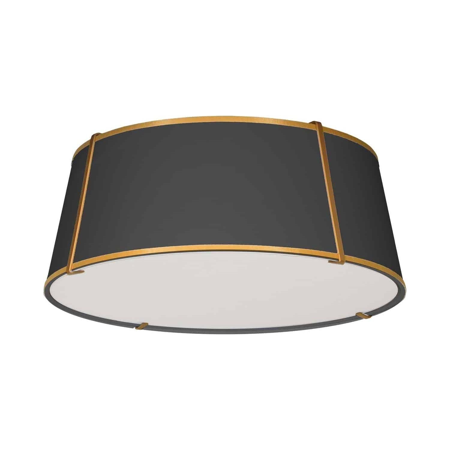 Dainolite - Trapezoid 4 Light 22 Inch Flush Mount - Lights Canada