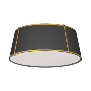 Dainolite - Trapezoid 4 Light 22 Inch Flush Mount - Lights Canada