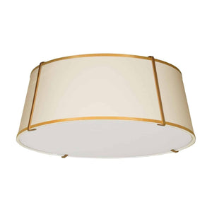 Dainolite - Trapezoid 4 Light 22 Inch Flush Mount - Lights Canada