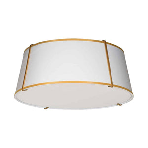 Dainolite - Trapezoid 4 Light 22 Inch Flush Mount - Lights Canada