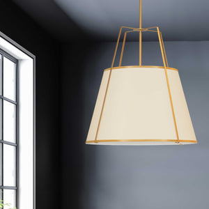 Dainolite - Trapezoid 4 Light 30 Inch Pendant - Lights Canada