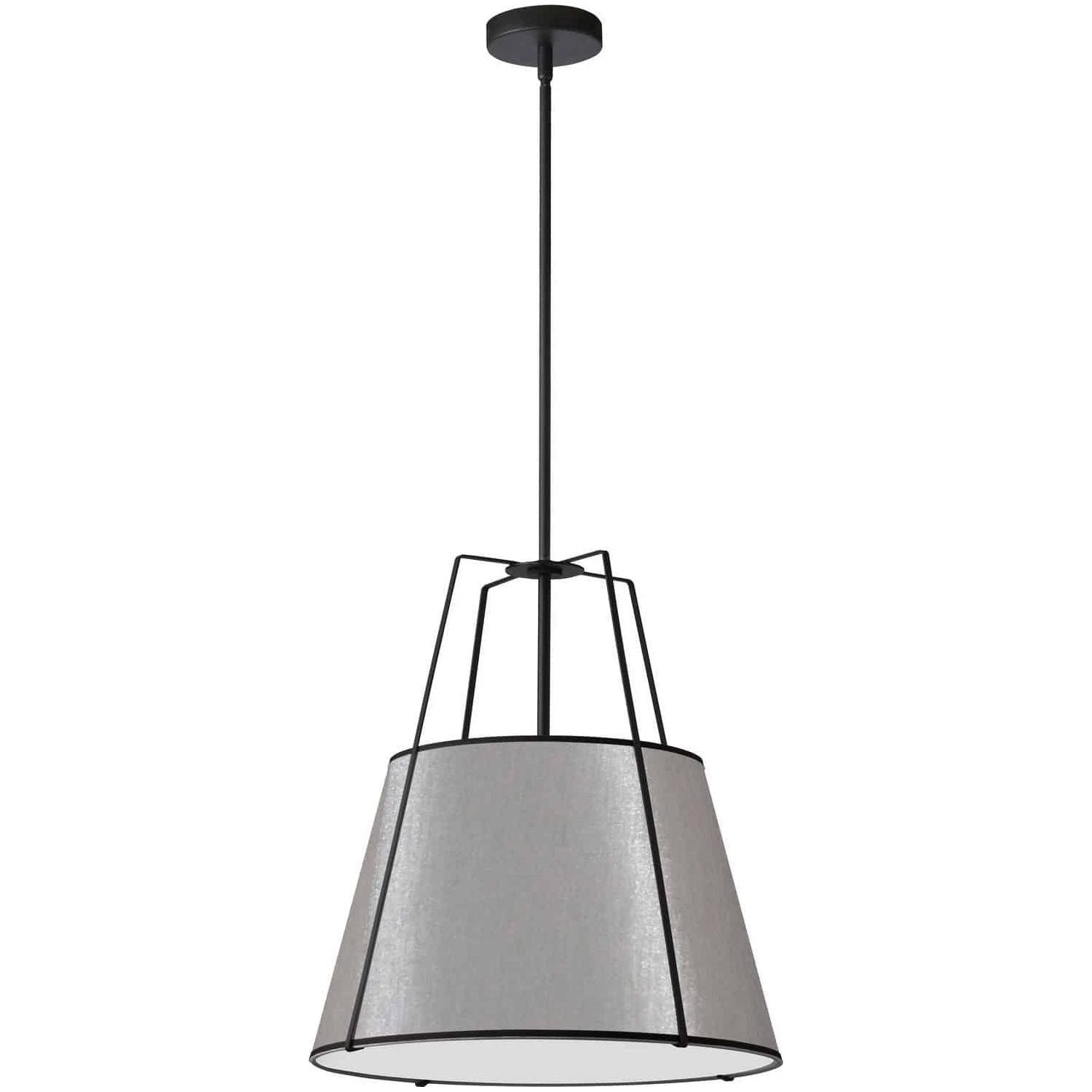 Dainolite - Trapezoid 3 Light 18 Inch Pendant - Lights Canada