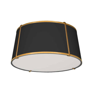 Dainolite - Trapezoid 3 Light 16 Inch Flush Mount - Lights Canada